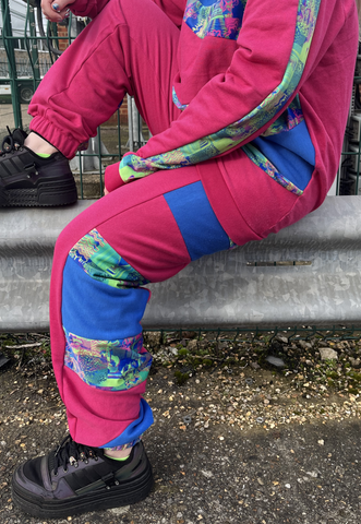 'Soul Dance' Patchwork Trackies