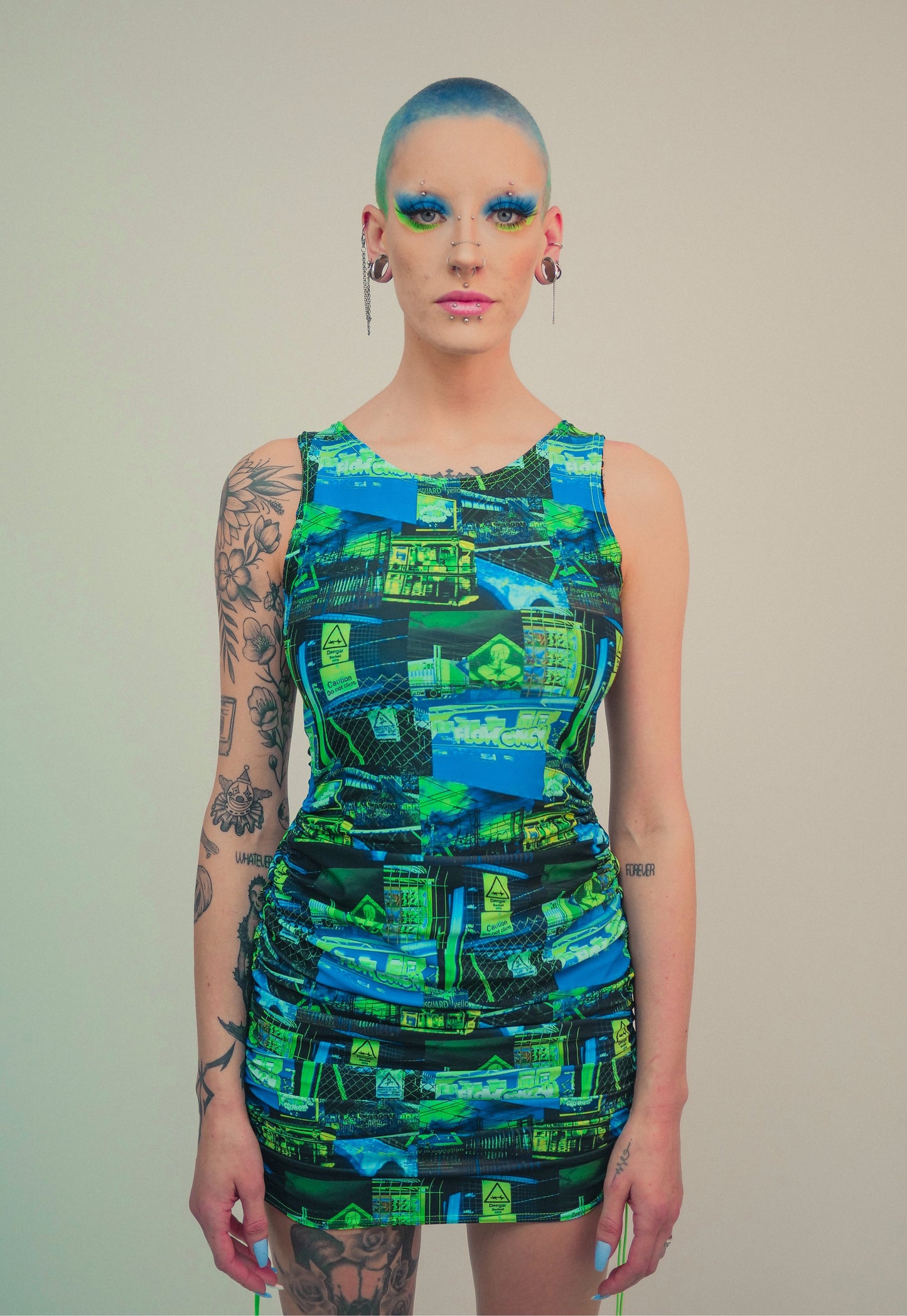 'Dystopia' Adjustable dress - READY TO SHIP