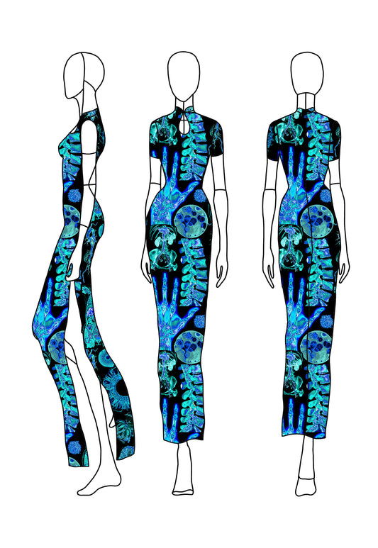 Custom Morphology Maxi Dress