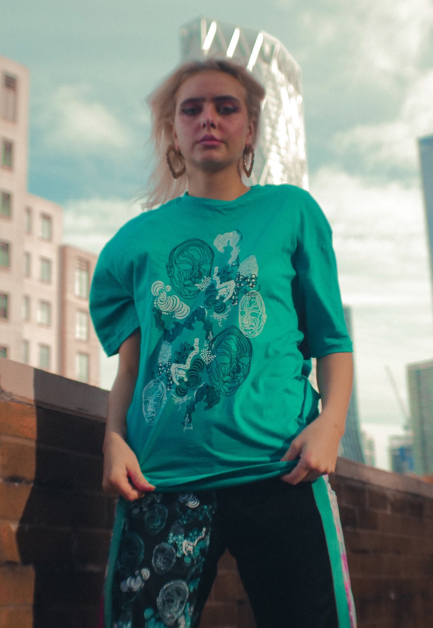 Jade Telepathy T-Shirt - READY TO SHIP