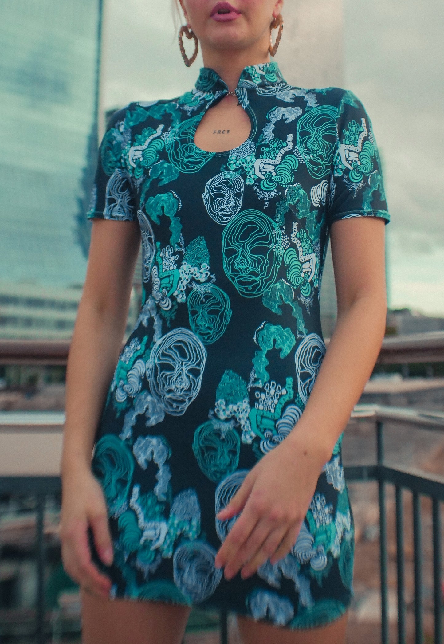 Telepathy Dress - READY TO SHIP