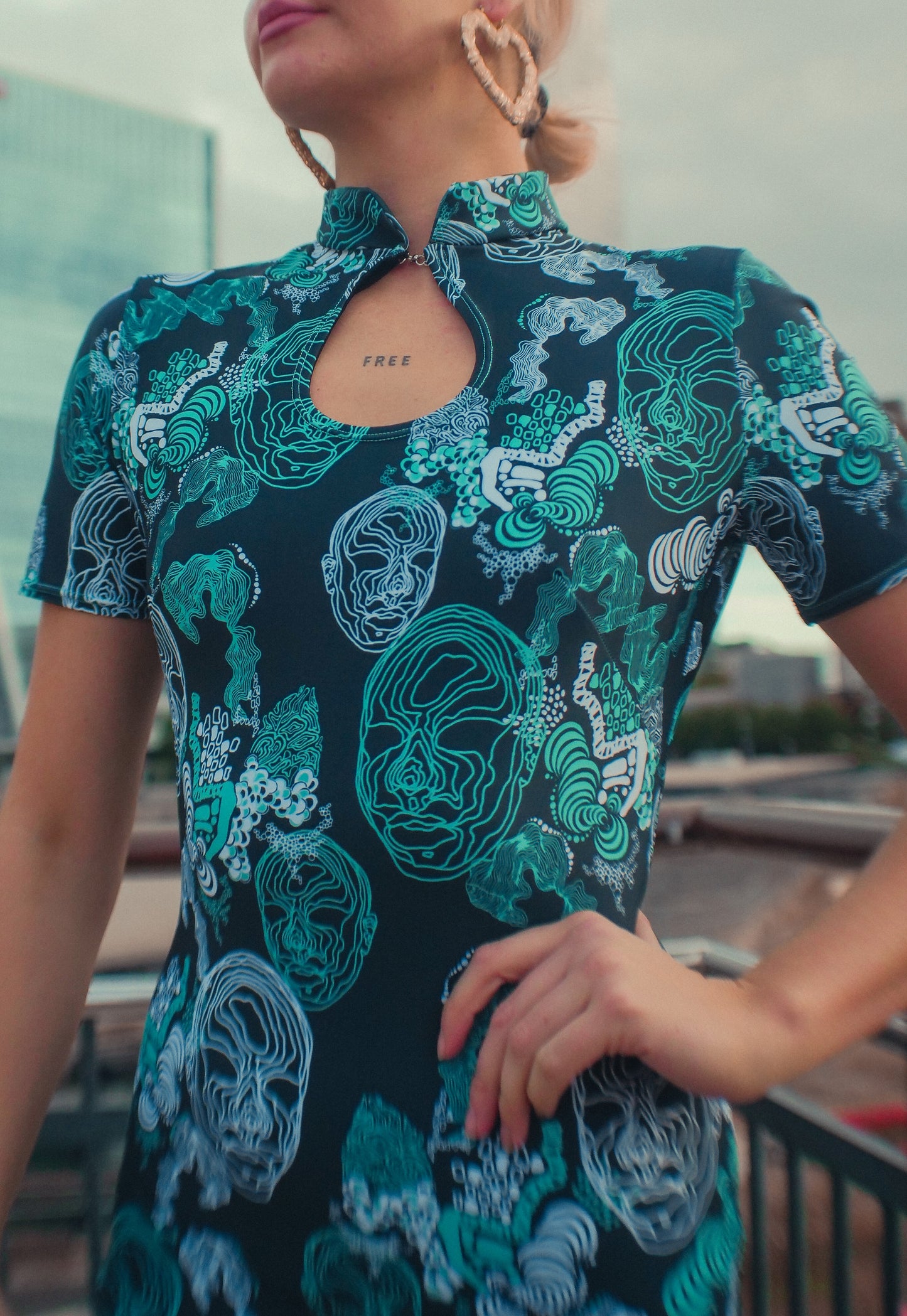 Telepathy Dress - READY TO SHIP